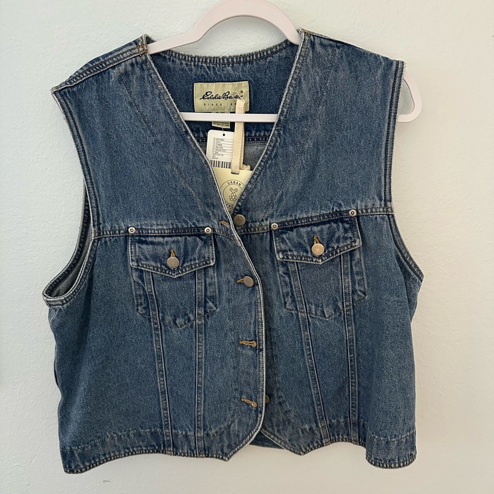 Urban Outfitters Upcycled Denim Vest